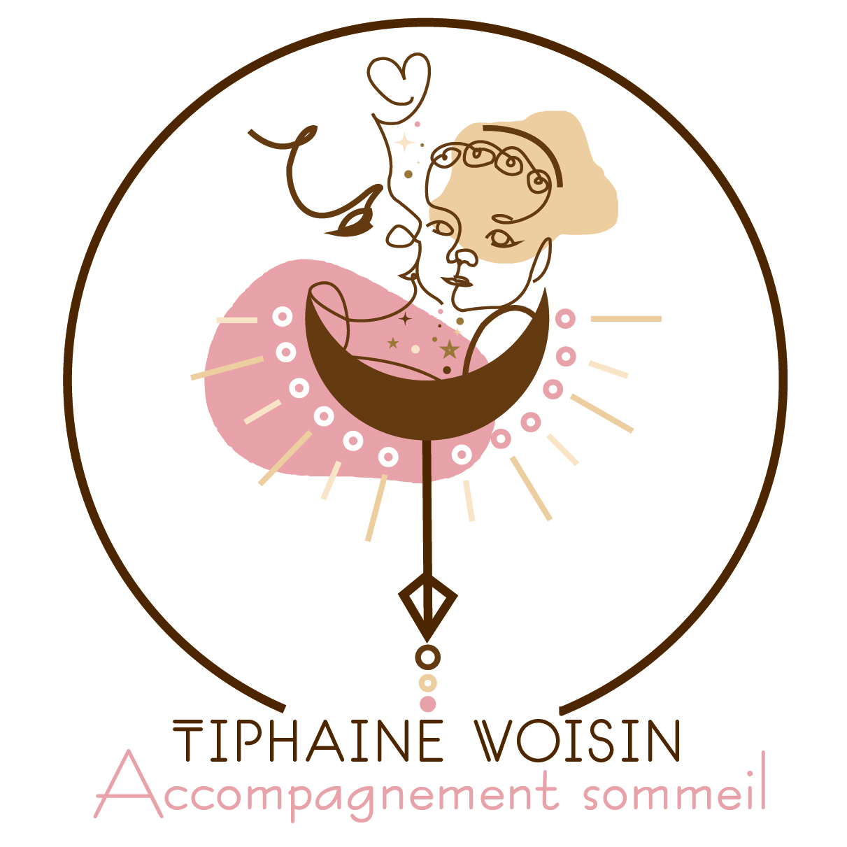 Logo Tiphaine Voisin accompagnement sommeil-300x300